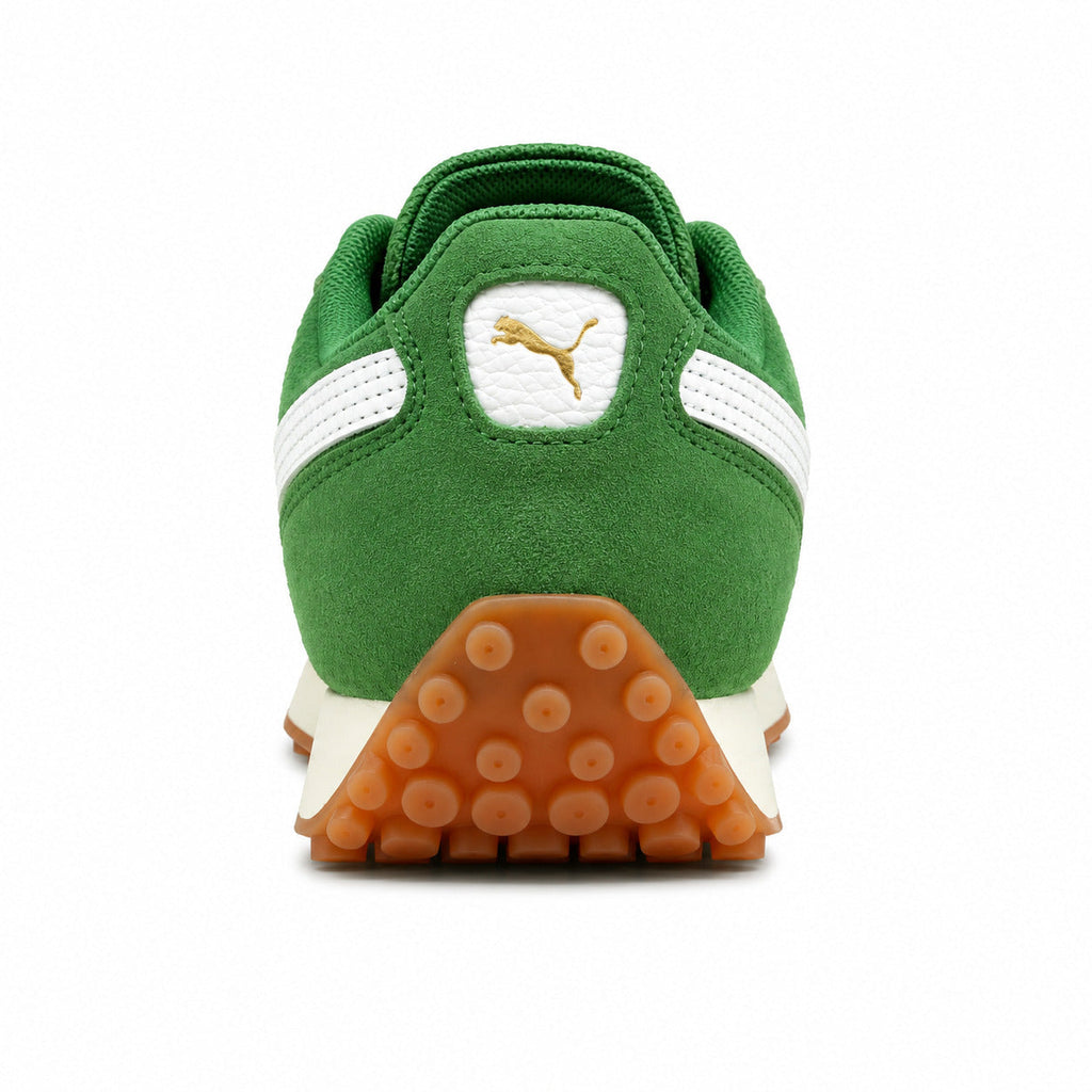 Puma Easy Rider Vintage verde branco detalle talón suela borracha