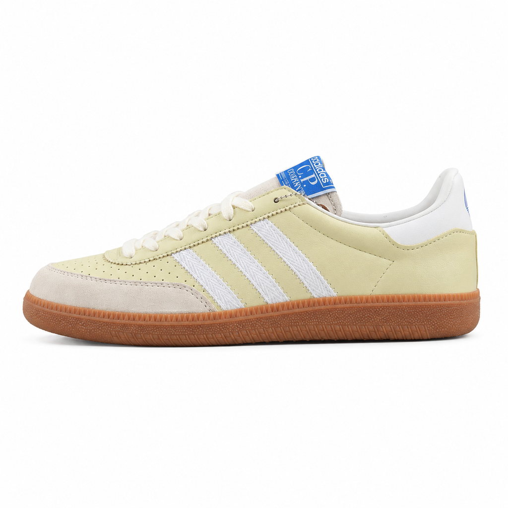 Adidas x CP Company Wimberly SPZL Arena amarelo lateral izquierda