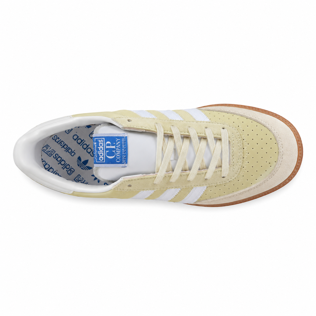 Adidas x CP Company Wimberly SPZL Arena vista superior amarelo